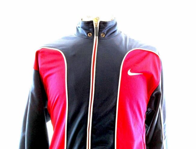 Close up of 90s Mens Nike Tracksuit Top