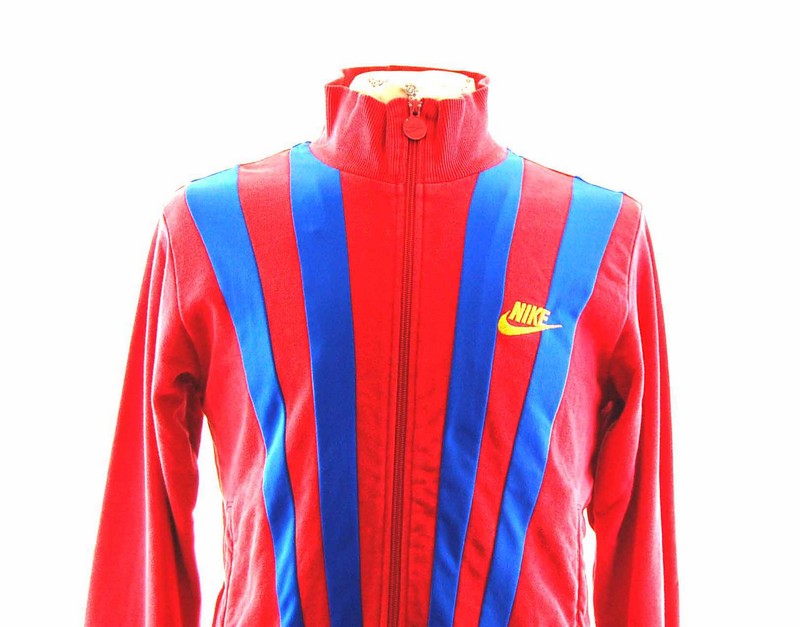 red nike track top