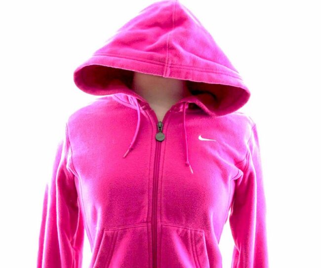 Close up of Womens Pink Nike Tracksuit Top