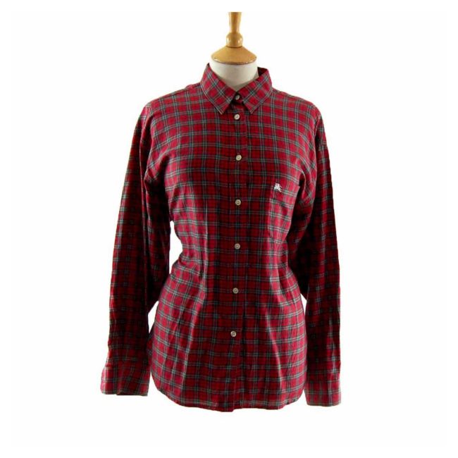 Ladies Burberry Check Shirt