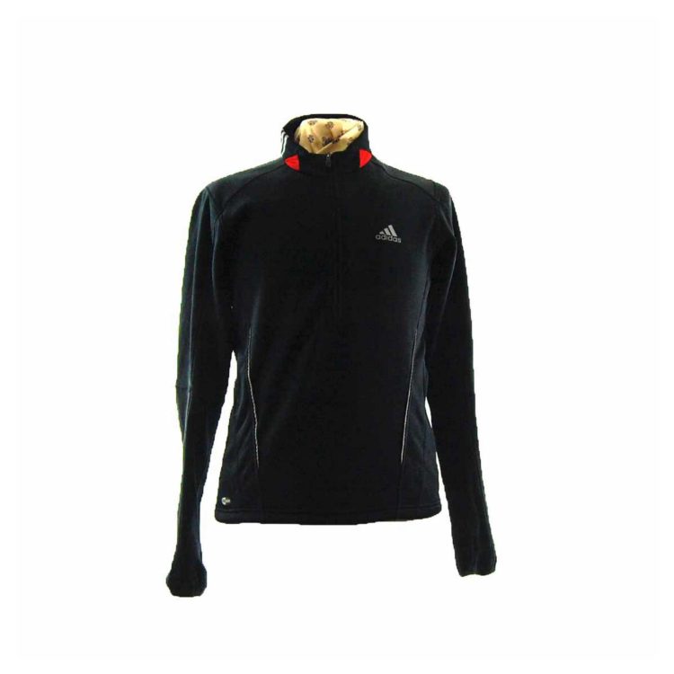 Mens Black Adidas Response Top