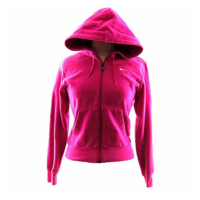 Womens Pink Nike Tracksuit Top