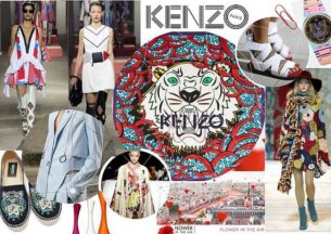 Kenzo collage
