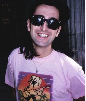 80s clothing in UK.Paul King of the UK band King, Circa 1986