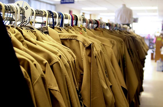 Blue17 retro fashion stores interior photo - Thrift store at the Marine corps base at camp Lejeune, Blue17 retro fashion stores interior photo - Thrift store at the Marine corps base at camp Lejeune,