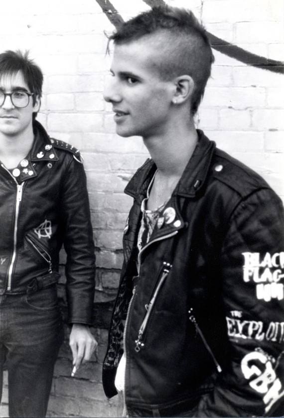 Young punk, USA -circa 1984 Young punk, USA -circa 1984
