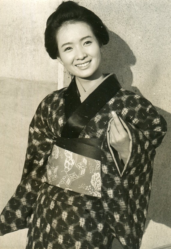 Photo portrait of the actress Michiko Sugata, 1960s Photo portrait of the actress Michiko Sugata, 1960s