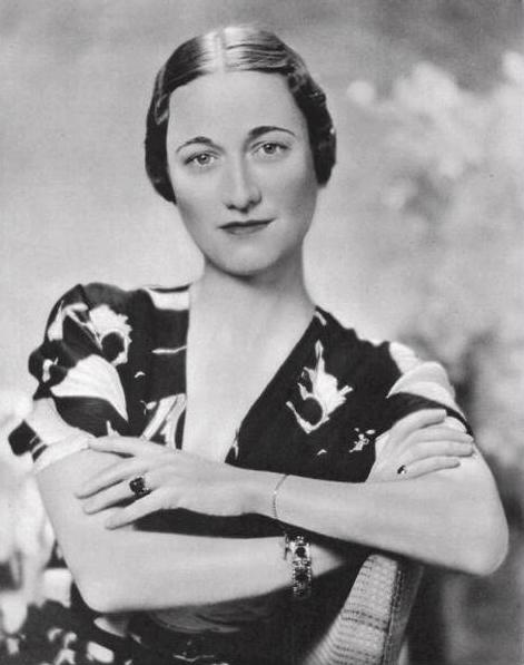 Portrait photo of Wallis Simpson, 1936 Portrait photo of Wallis Simpson, 1936