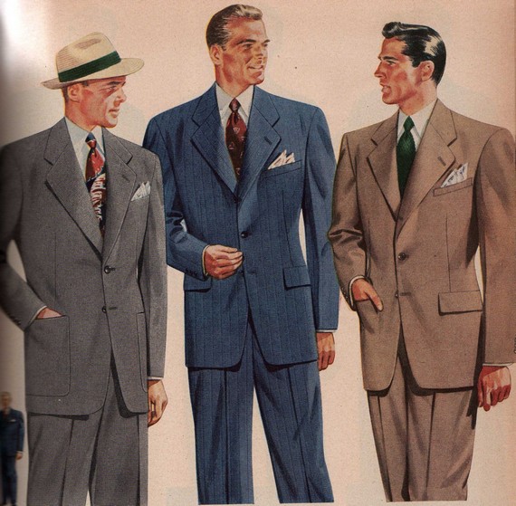 1940s Men's suits 1940s Men's suits
