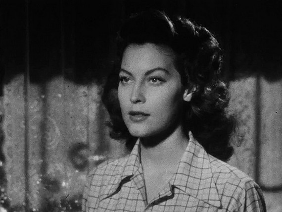Screenshot of Ava Gardner from the film The Killers, 1946 Screenshot of Ava Gardner from the film The Killers, 1946