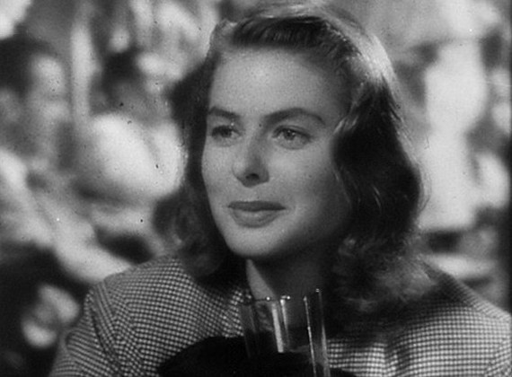 40s fashion - Screenshot of Ingrid Bergman in the film "Notorious" 1946 40s fashion - Screenshot of Ingrid Bergman in the film "Notorious" 1946