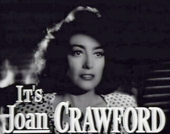 Screenshot of Joan Crawford from the film Mildred Pierce, 1945 Screenshot of Joan Crawford from the film Mildred Pierce, 1945