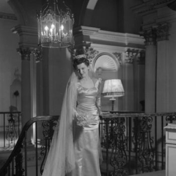 Dress designed by Bianca Mosca,1945