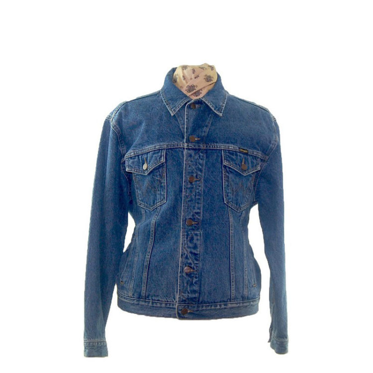 90s Blue Wrangler Western Jacket