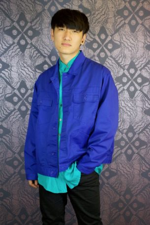 Blue17 vintage French work jacket