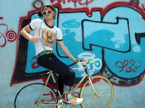 Hipster fashion, t-shirt and jeans Hipster fashion, t-shirt and jeans