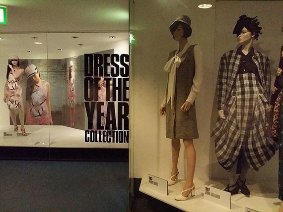 From left to right Dresses of the Year for 2013 Christopher Kane, 1963 Mary Quant and 1987 John Galliano From left to right Dresses of the Year for 2013 Christopher Kane, 1963 Mary Quant and 1987 John Galliano