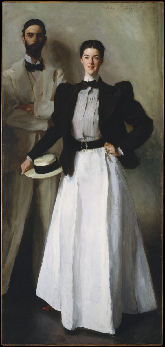 Late Victorian fashion - Mr and Mrs Phelps Stokes - 1897 Late Victorian fashion - Mr and Mrs Phelps Stokes - 1897