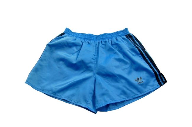 90s Adidas Blue Shorts