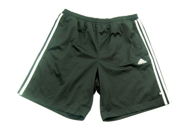 90s Adidas Black Sport Shorts