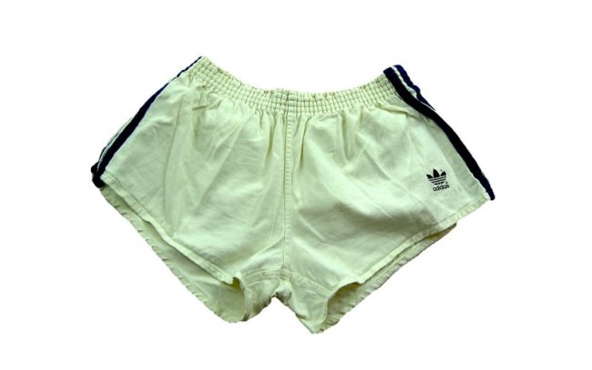 90s Cream Adidas Shorts
