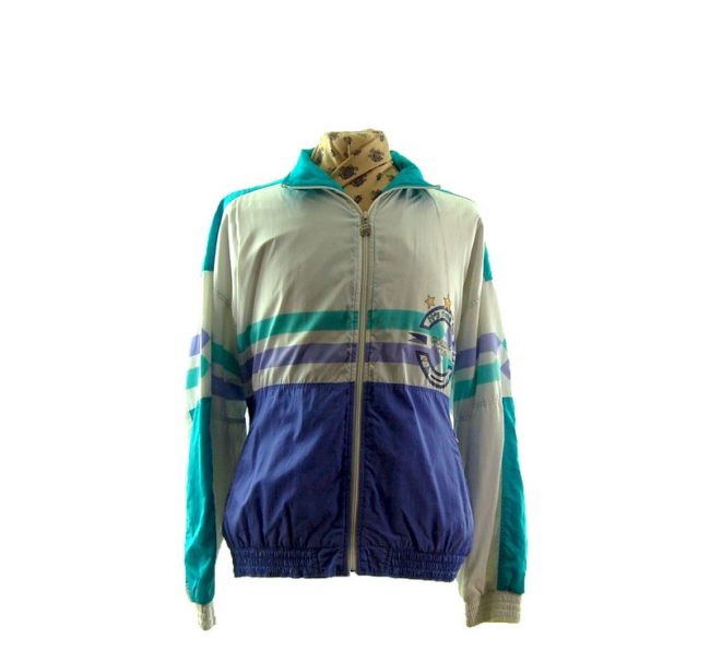 90s Golden Cup Shell Suit Jacket