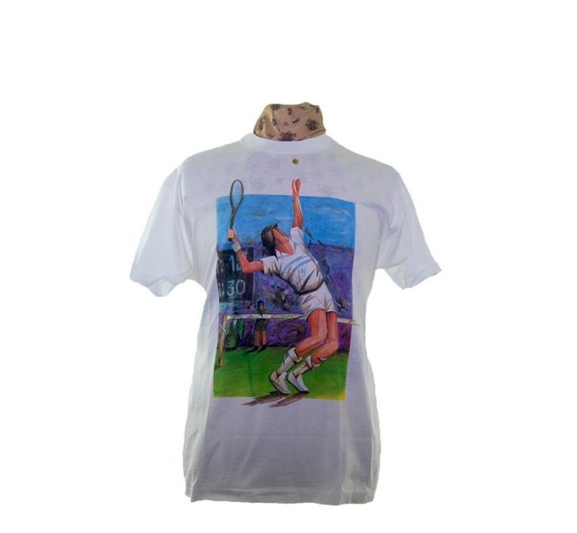 Abstract Tennis Tee-Shirt