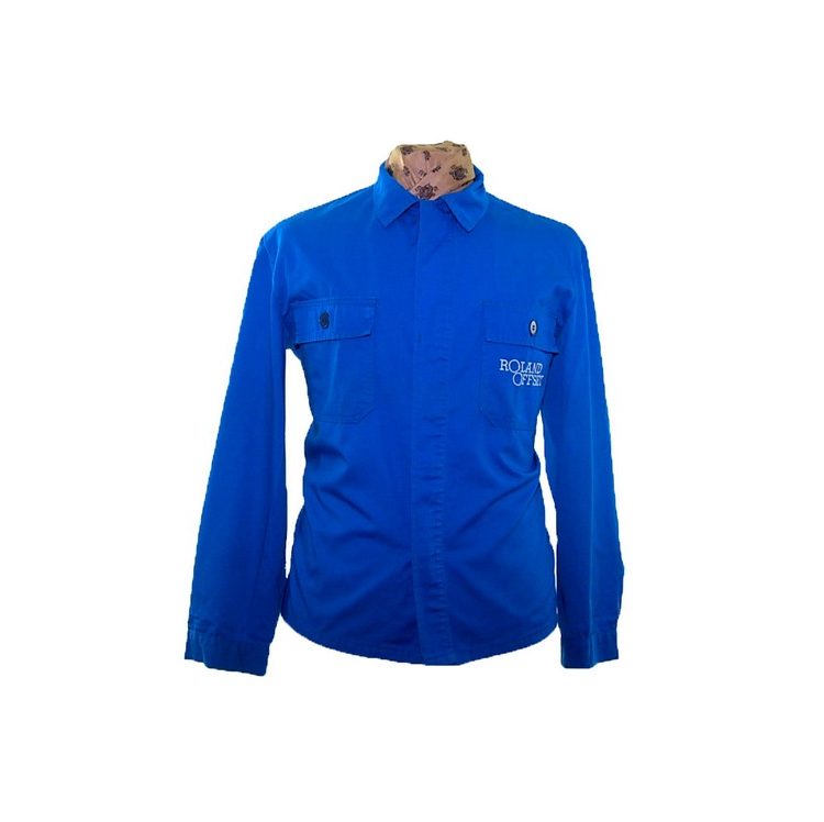 Blue Roland Offset Work Jacket