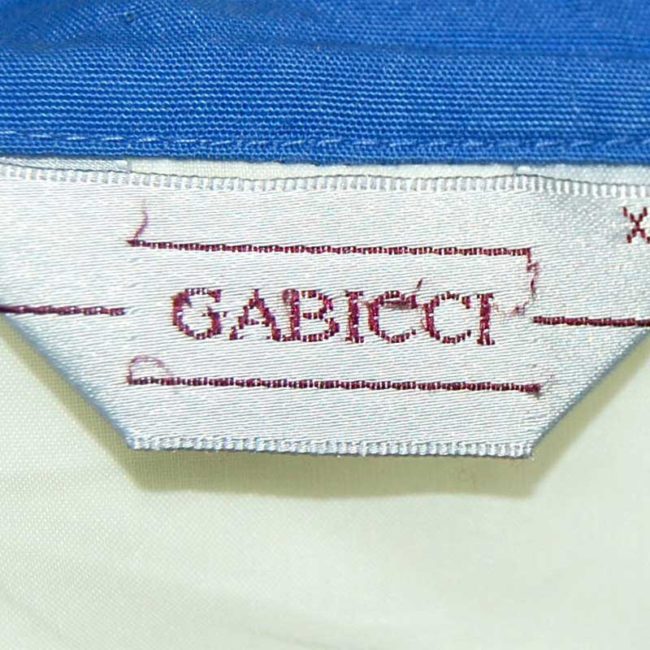 Gabicci Shell Suit Jacket label