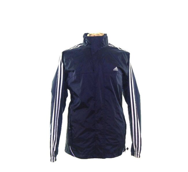 Navy Windbreaker Adidas Vintage