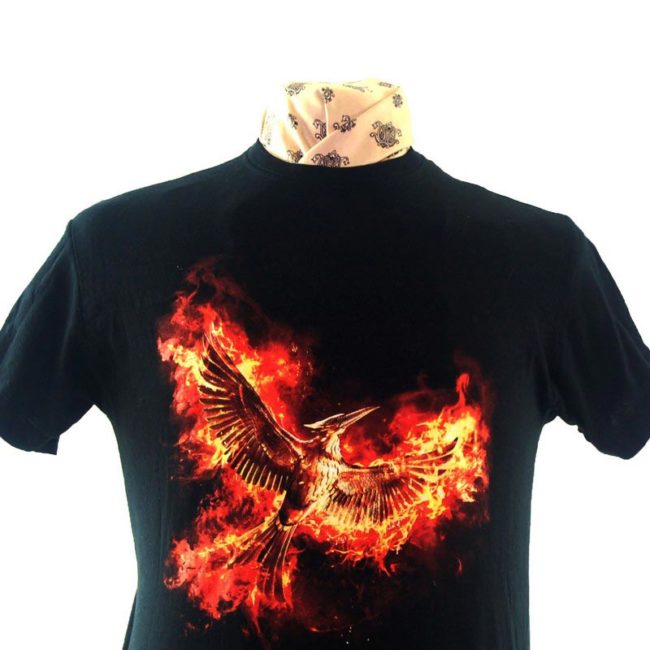 front of German Hunger Games Tee-Shirt
