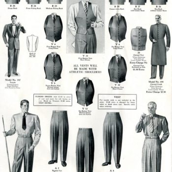 vintage workwear for sale - various items of officewear and workwear