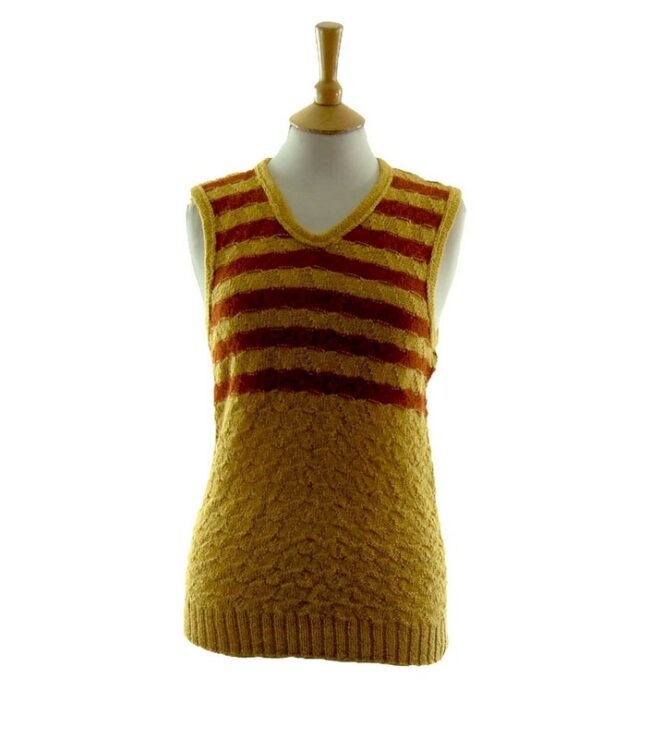 70s Mustard Tank Top