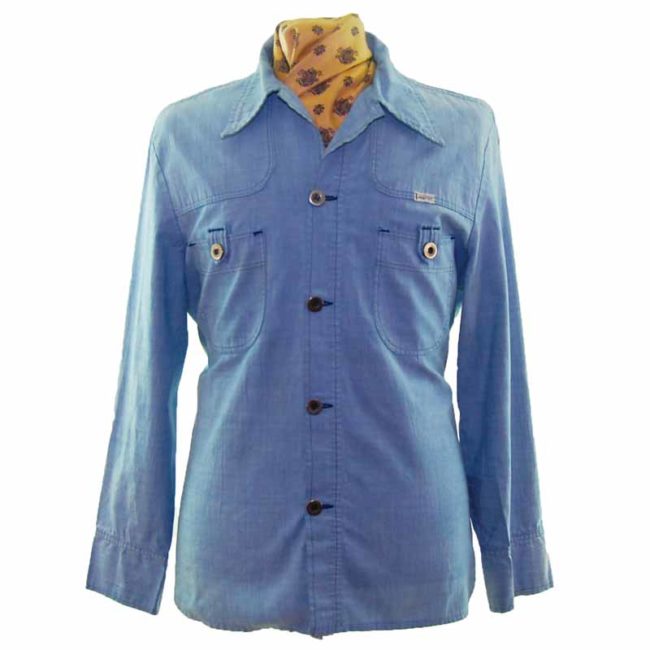 70s Sedgefield Blue Safari Shirt