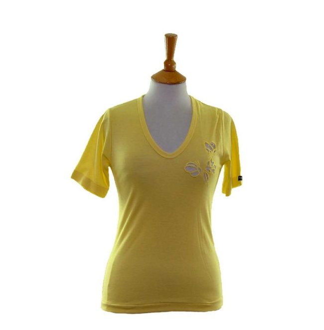 70s Sunny Yellow Tee Shirt