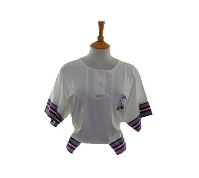 80s Cropped Tee Shirt