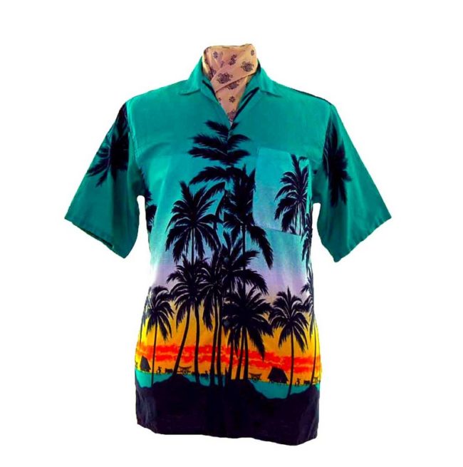 90s Landscape Hawaiian Shirt