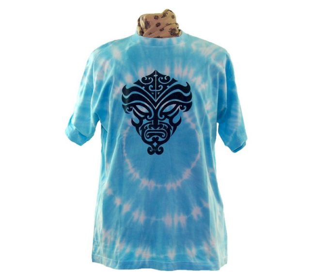 Blue Tie Dye Tee-Shirt