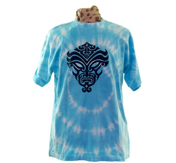 Blue Tie Dye Tee-Shirt