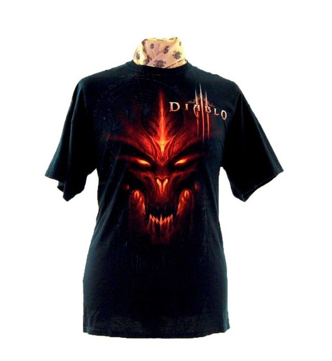 Diablo Flame Tee Shirt