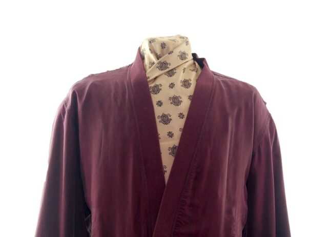 Front close up of Silk Bomber Jacket Mens