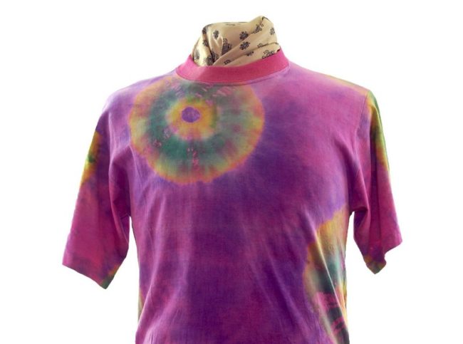 Front close up photo of Tie Dye Tee Shirt