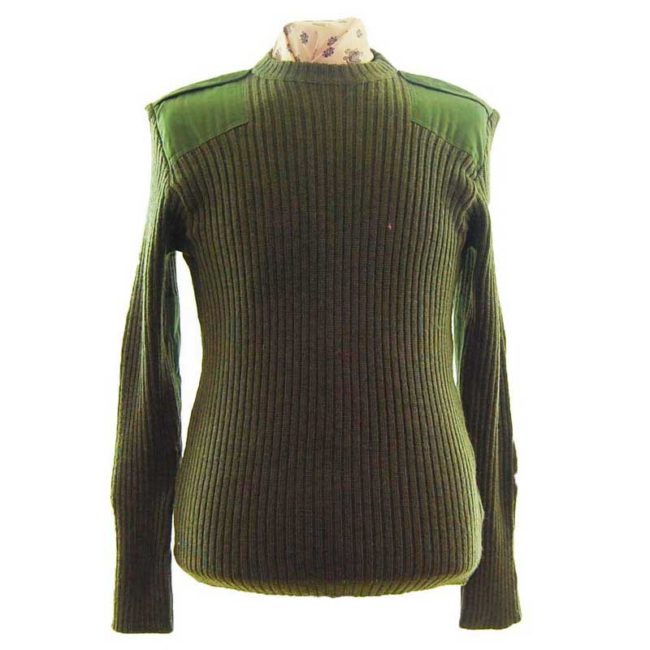 Green Military Jumper