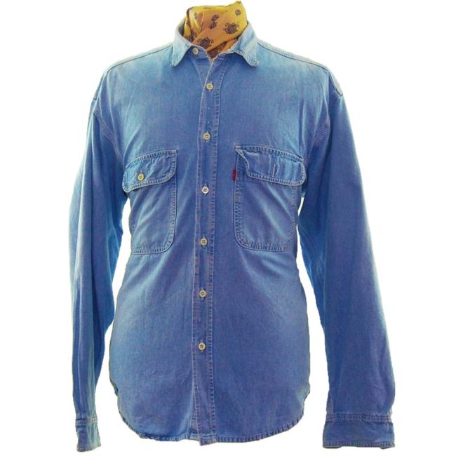 Levi's Blue Denim Shirt