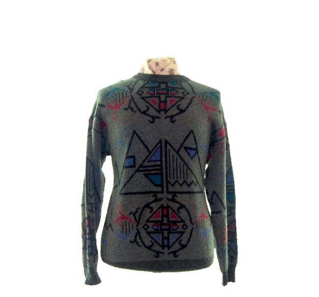 Mens 80s Style Sweater