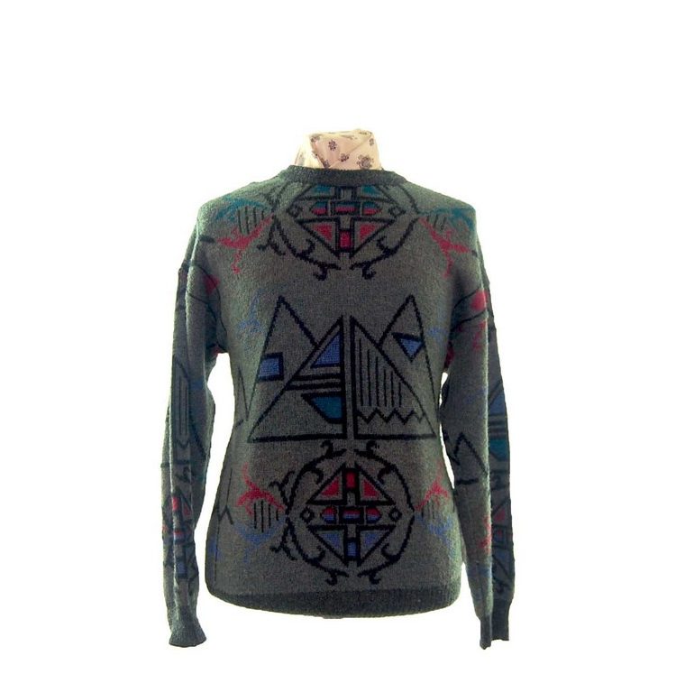 Mens 80s Style Sweater