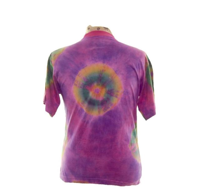 Photo of back of Tie Dye Tee Shirt