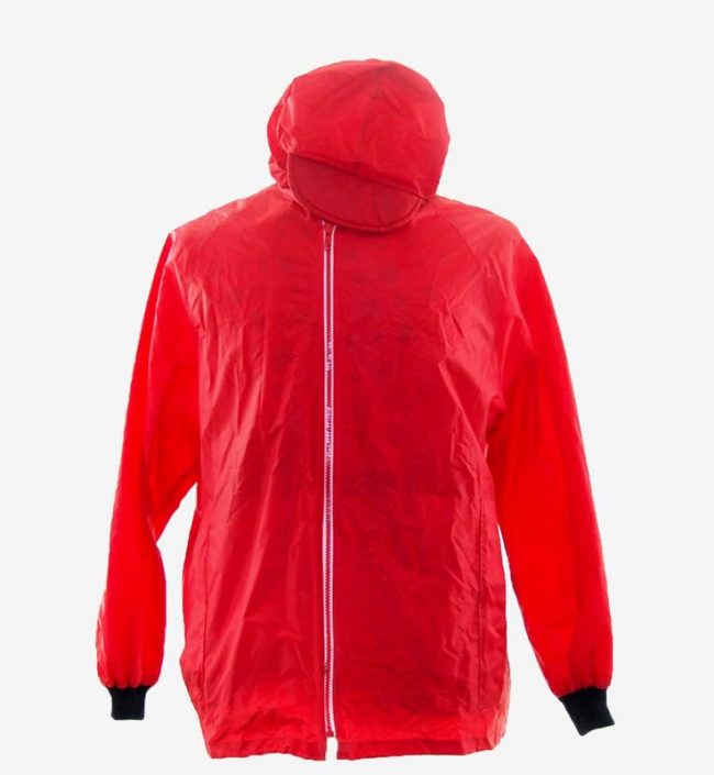 Red Vintage Windbreaker