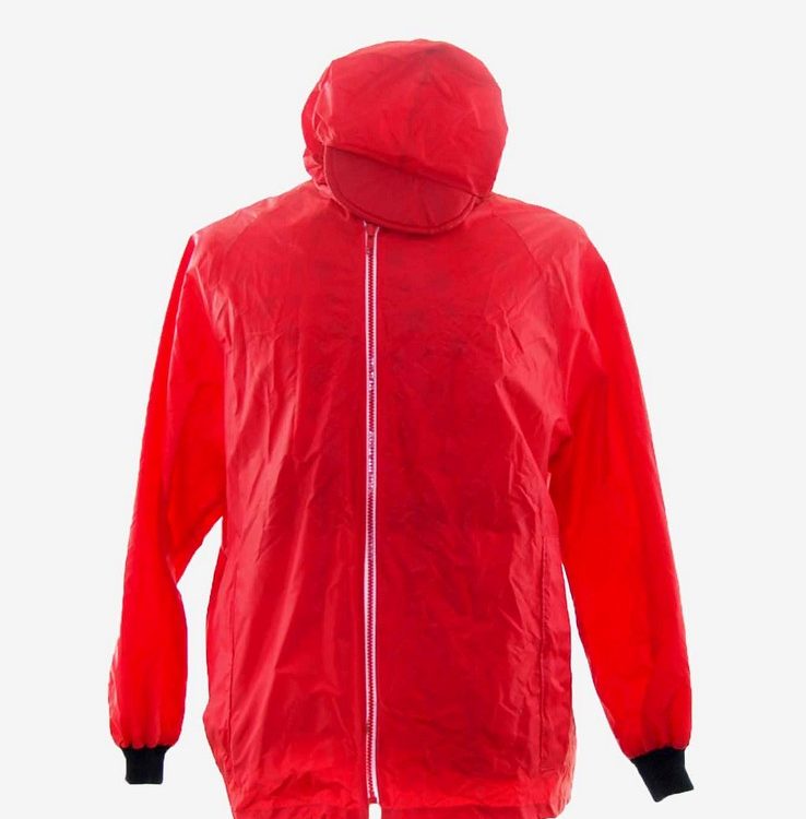 Red Vintage Windbreaker