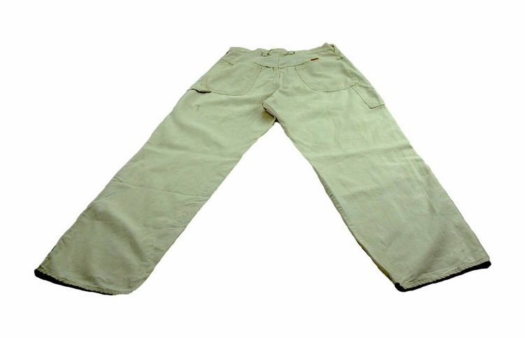 Rustler White Work Trousers